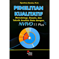 Image of Penelitian Kualitatif: Metodologi, Desain, dan Teknik Analisis Data dengan NVIVO 11 Plus